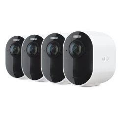 Arlo Ultra 2 Sicherheitssystem, 4 Kameras, Weiß