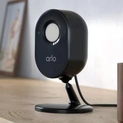 Arlo Essential Indoor Sicherheitskamera, Schwarz