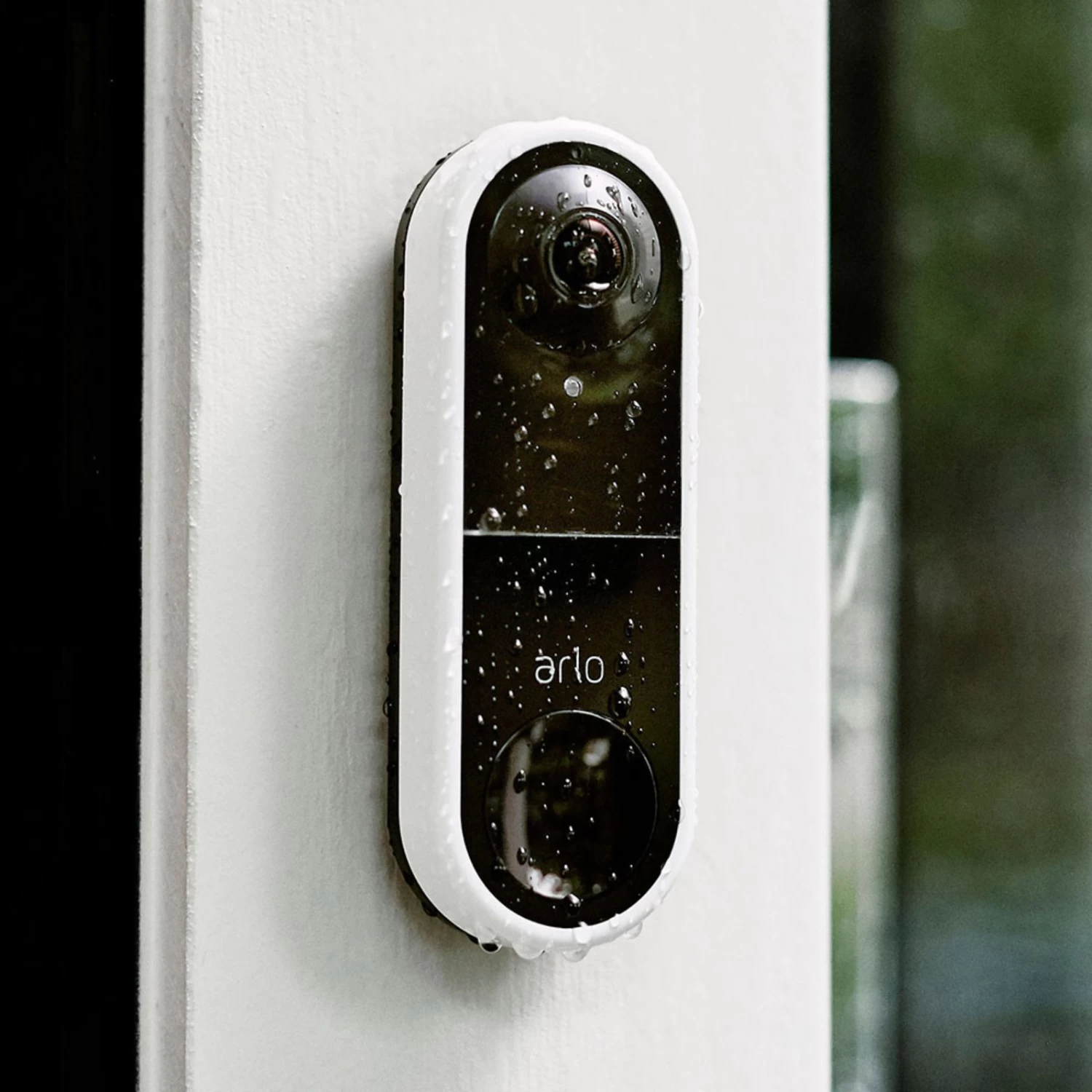 Arlo Essential Video-Türklingel Mit Kabel, Weiß