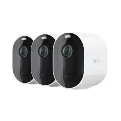 Arlo Pro 4 Sicherheitssystem Mit 3 Kameras Weiß