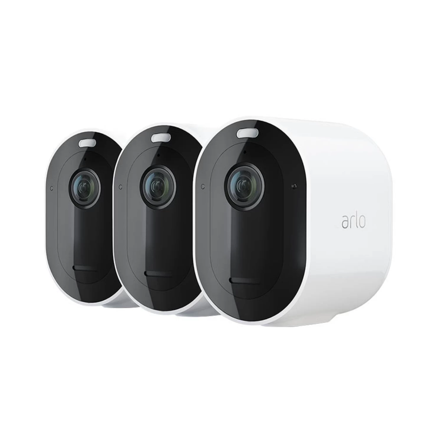 Arlo Pro 4 Sicherheitssystem Mit 3 Kameras Weiß