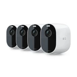 Arlo Essential Außenkamera, 4er Set, Weiß