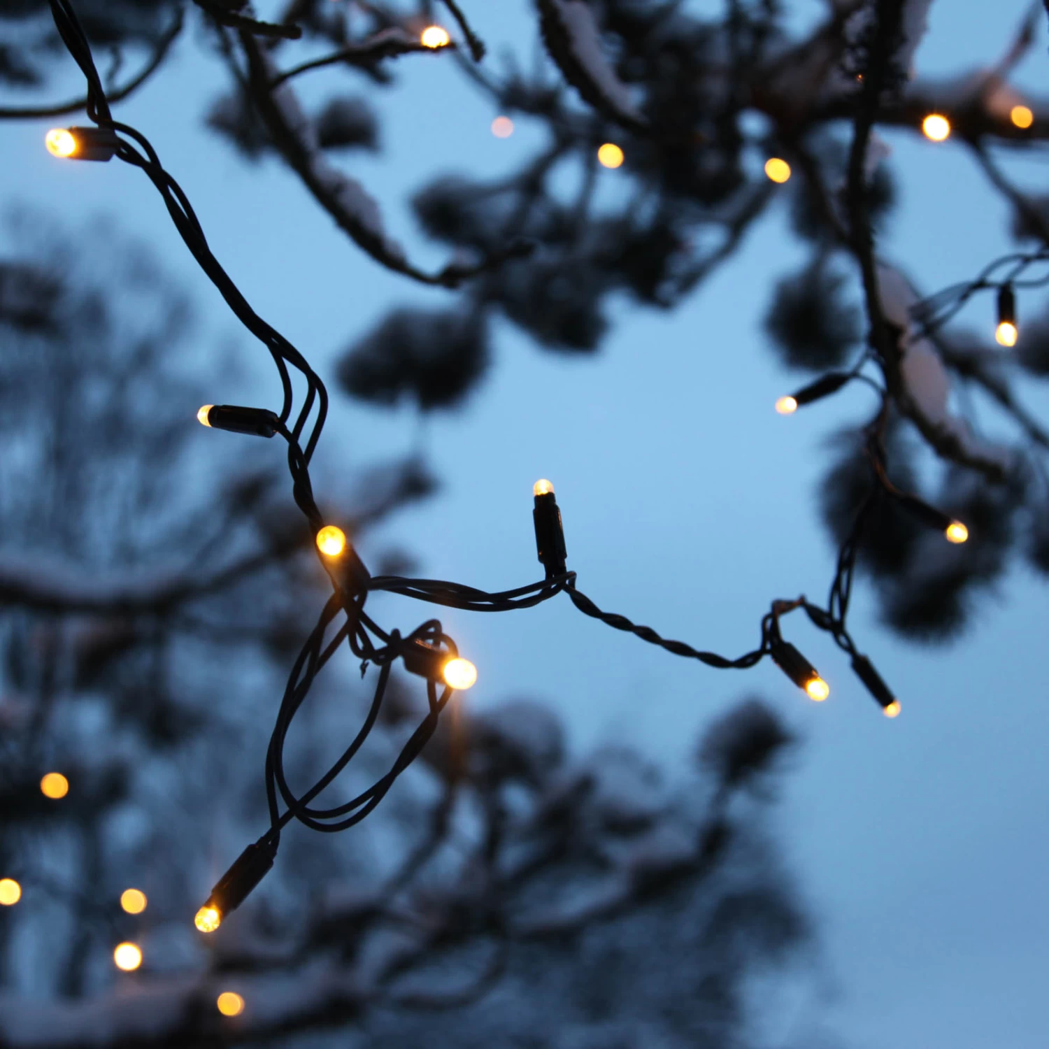 10m LED-Lichterkette Erweiterung System 24, Warmw – Bild 3