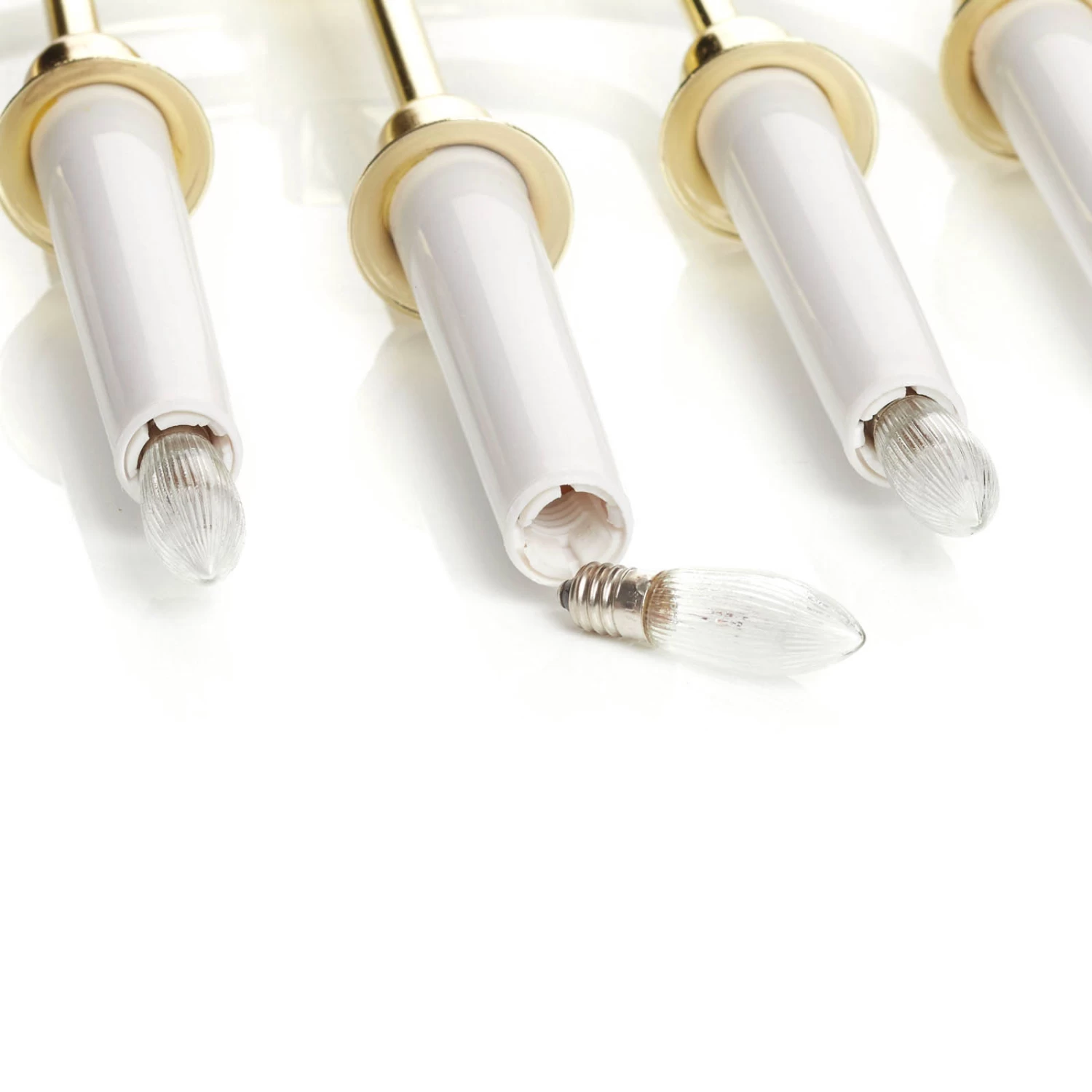 Kristina - Kerzenleuchter Messing 7-flg. – Bild 4