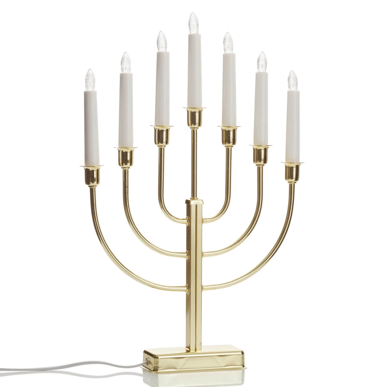 Kristina - Kerzenleuchter Messing 7-flg. – Bild 7