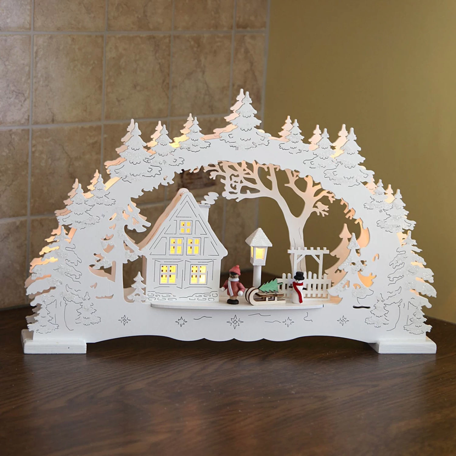 Heller LED-Lichterbogen Village – Bild 4