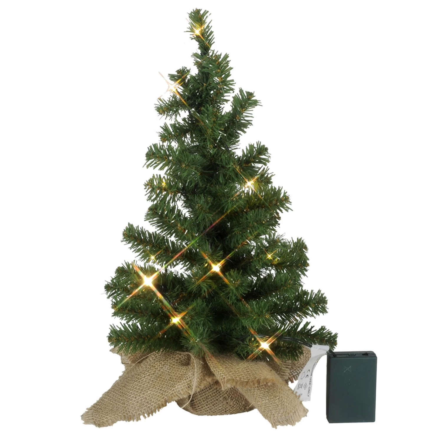 LED-Tannenbaum Tree Im Jute-Sack – Bild 2