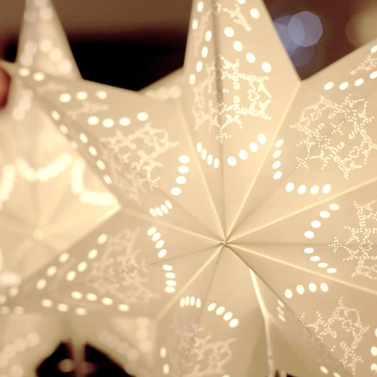 Mit Standfuß - Papierstern Sensy – Bild 2