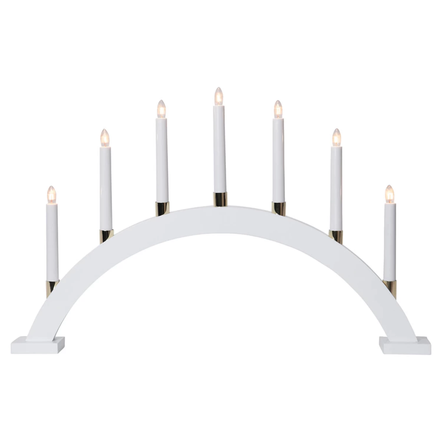 Holz-Lichterbogen Gillian Weiß – Bild 3