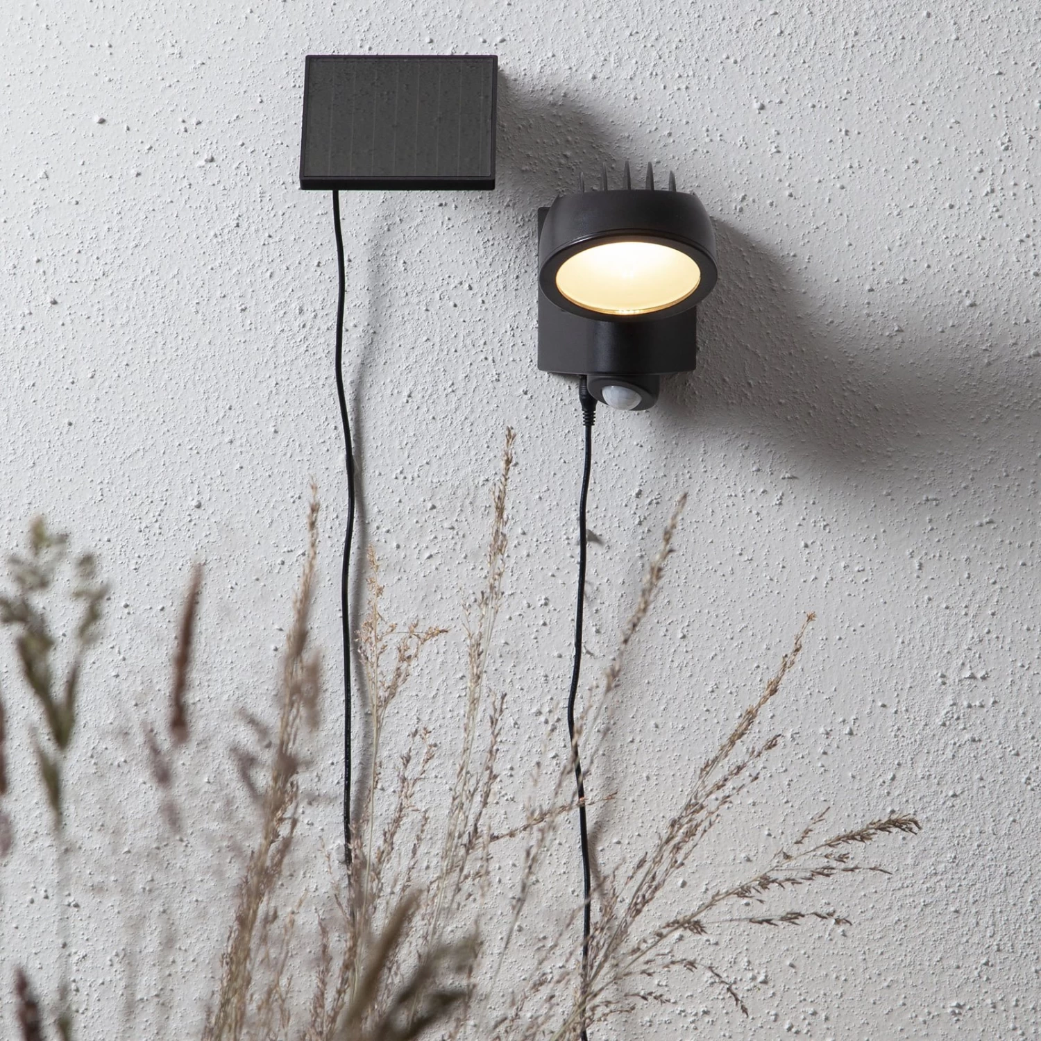 LED-Solarleuchte Powerspot Sensor, Rund, 150lm