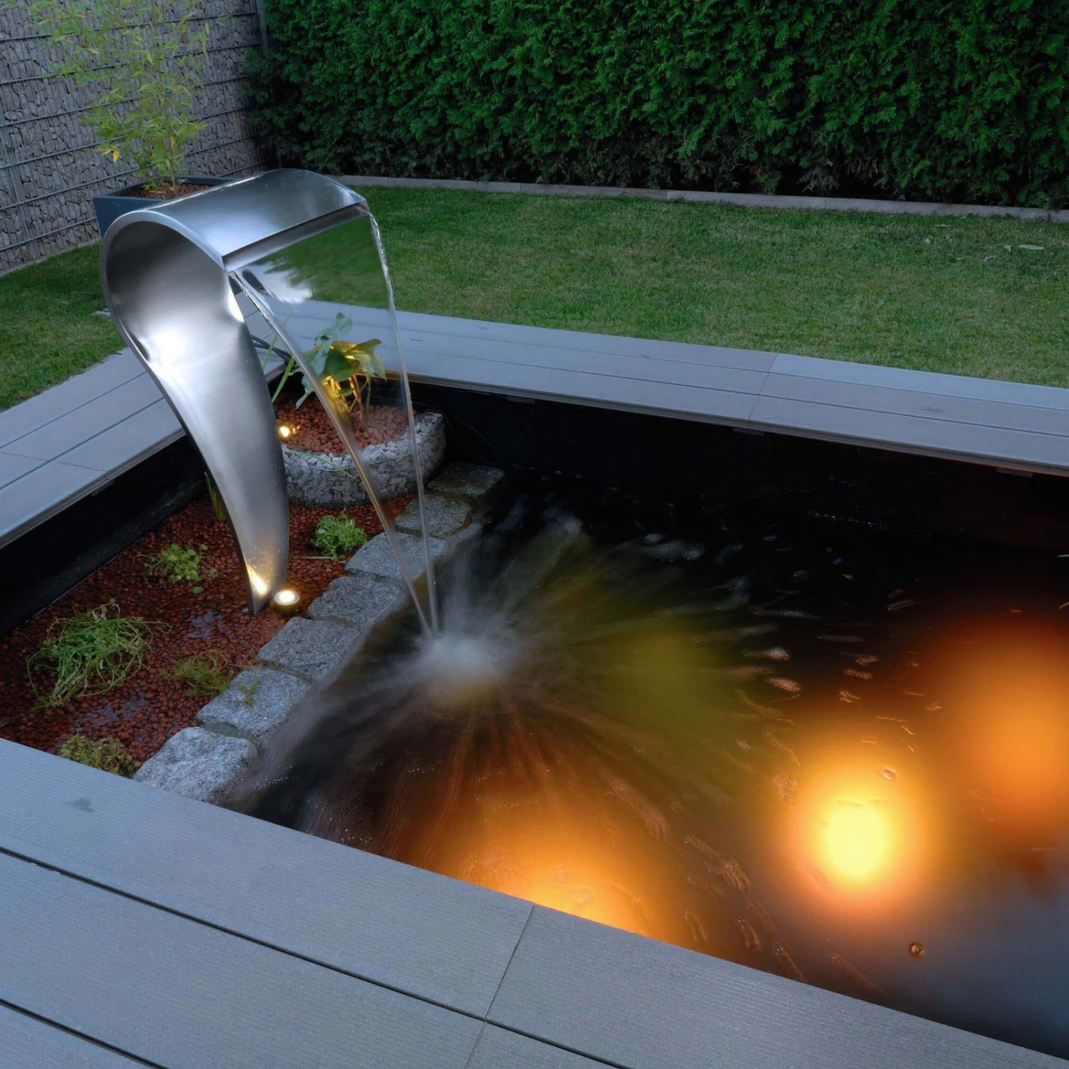 LED-Unterwasserleuchte Snapper II, Warmweiß – Bild 2