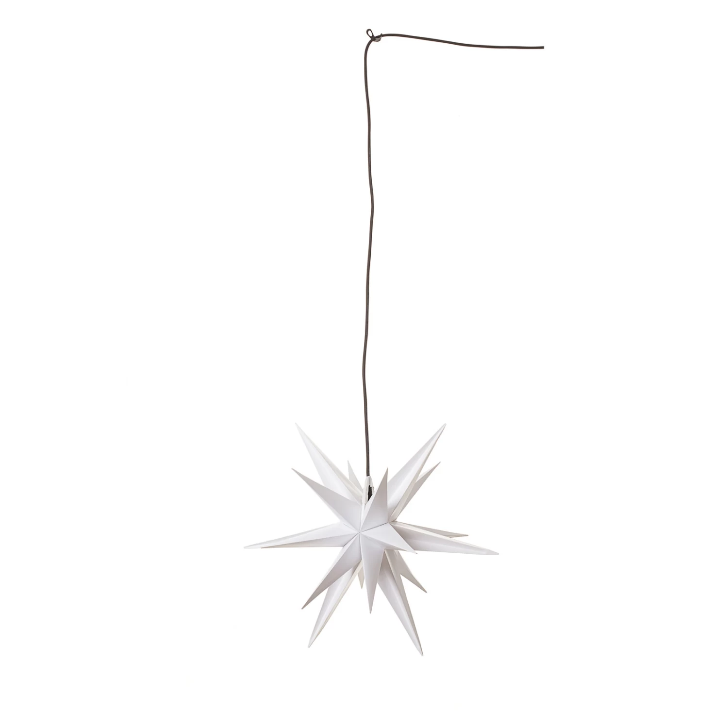 Stern Ganesha 28-zackig Für Außen In Weiß – Bild 6