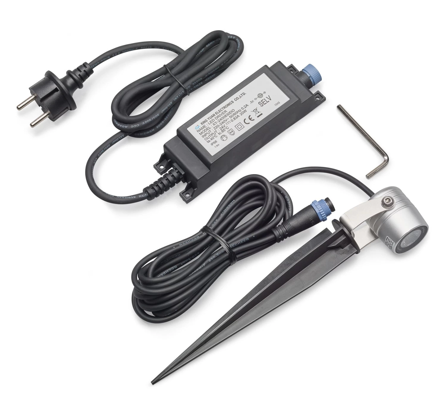 Dot-spot Clarios Mini Erdspießstrahler Basic Set