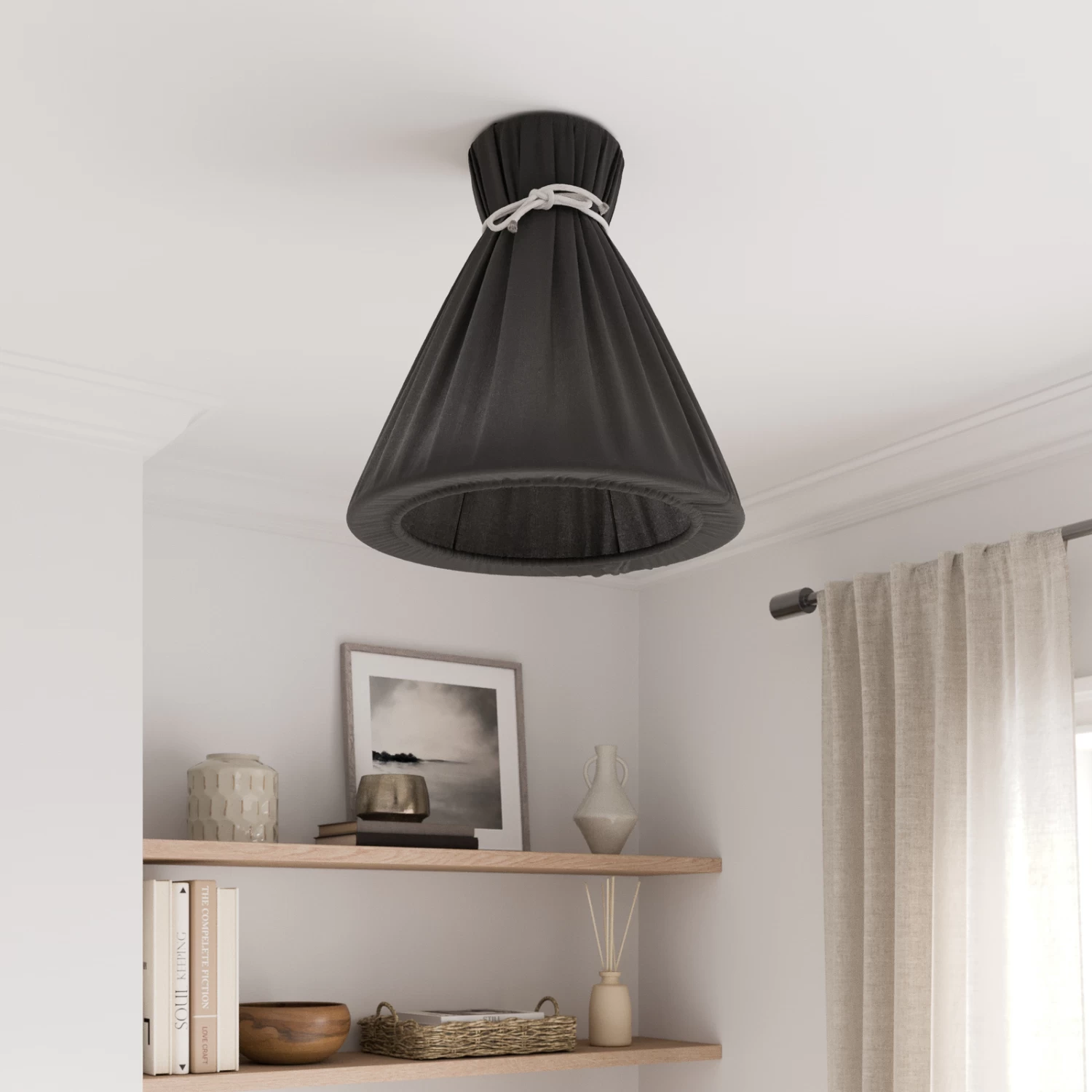 Envostar Lola Deckenleuchte Schwarz – Bild 3