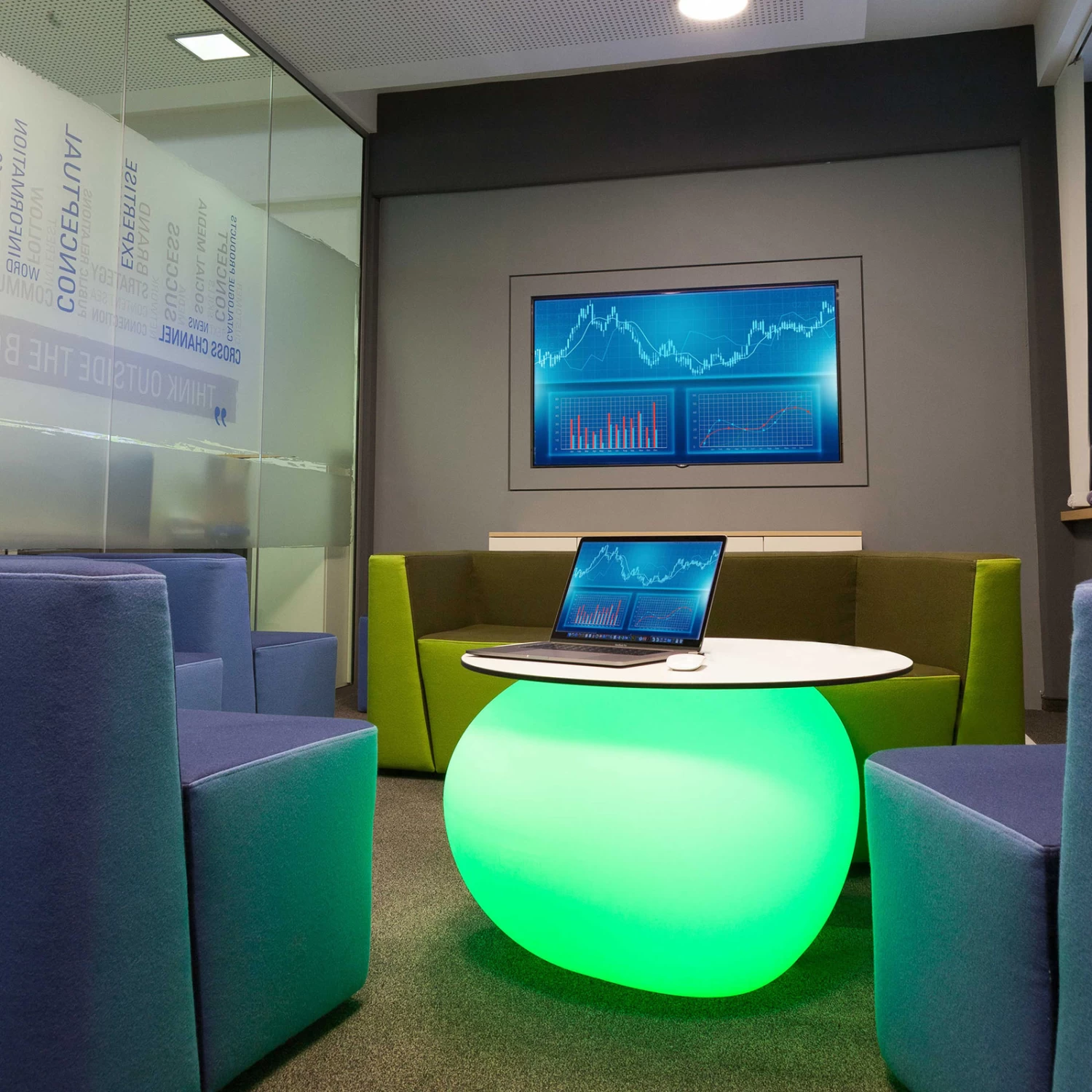 Dekolampe Storus IV LED RGB+CCT Bepflanzbar Weiß – Bild 2