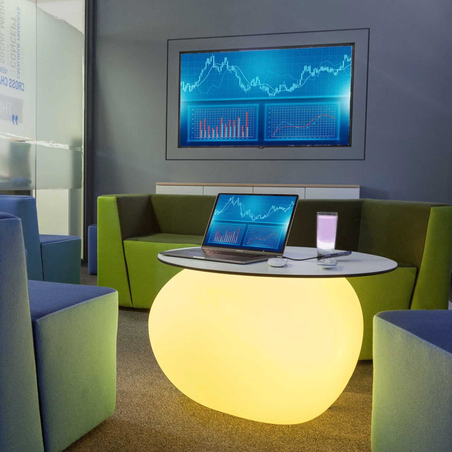 Dekolampe Storus IV LED RGB+CCT Bepflanzbar Weiß – Bild 3