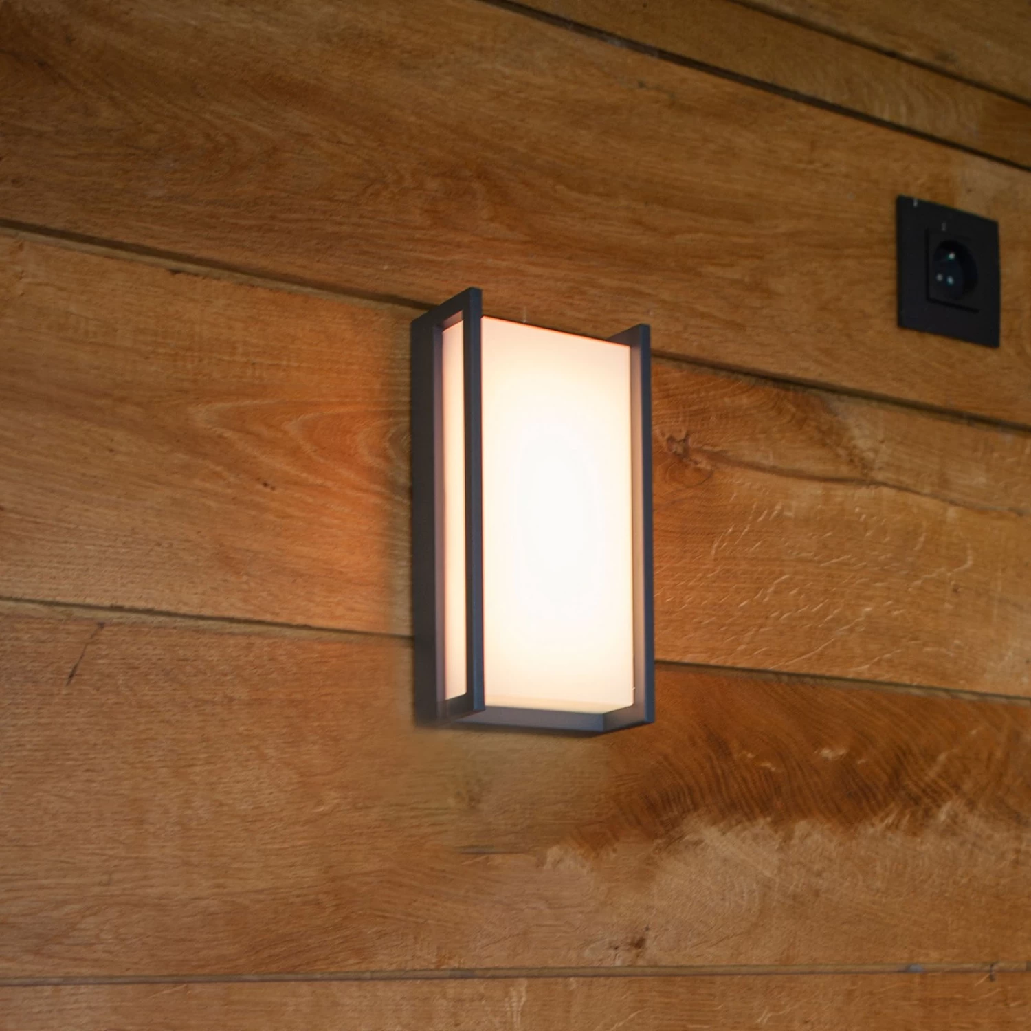 LED-Außenwandleuchte Qubo, RGBW Smart Steuerbar – Bild 5