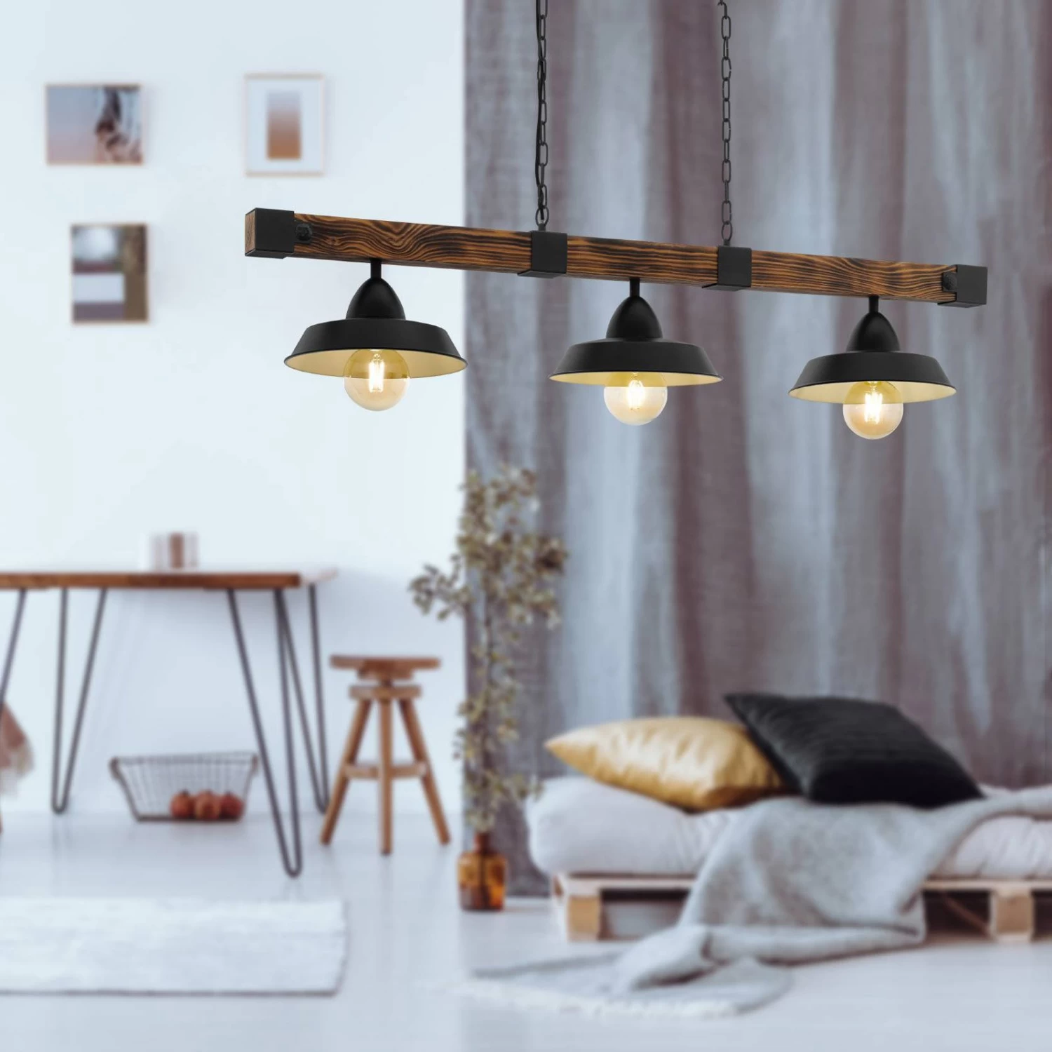 EGLO Pendelleuchte Oldbury In Rustikaler Optik – Bild 4