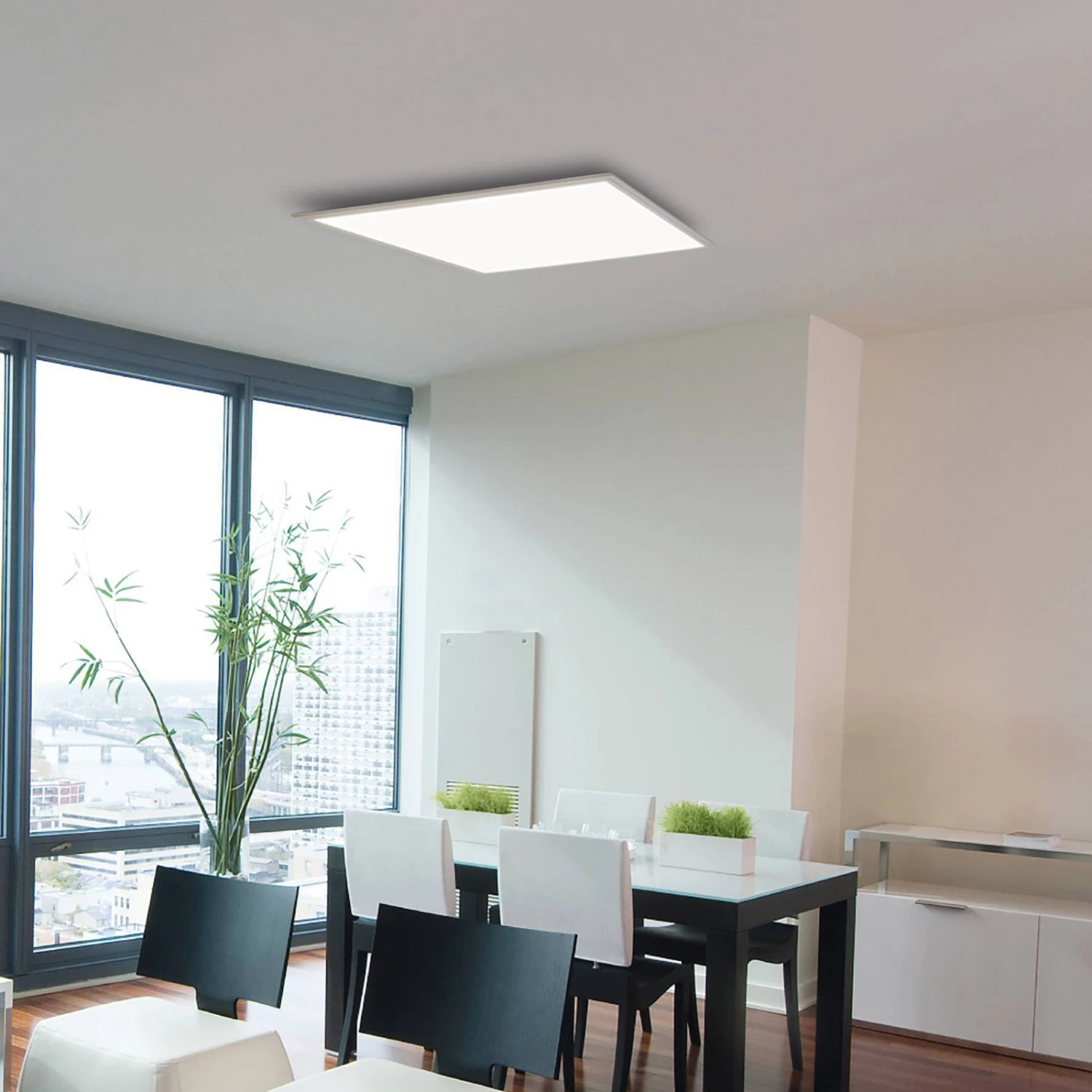 EGLO Connect Salobrena-C LED-Panel, Weiß 30x30 Cm – Bild 4