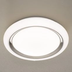 EGLO Connect Capasso-C LED-Deckenlampe Weiß-chrom