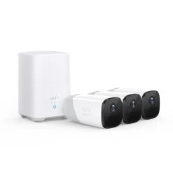 EUFY Security EufyCam 2 IP67 3er-Set, HomeBase 2