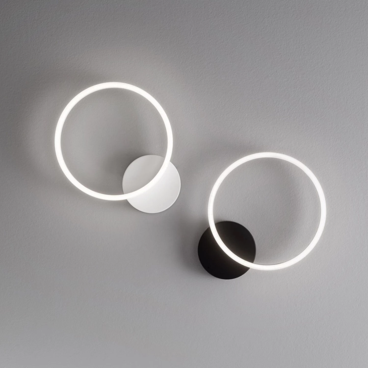 LED-Wandleuchte Giotto, Einflammig, Schwarz – Bild 3