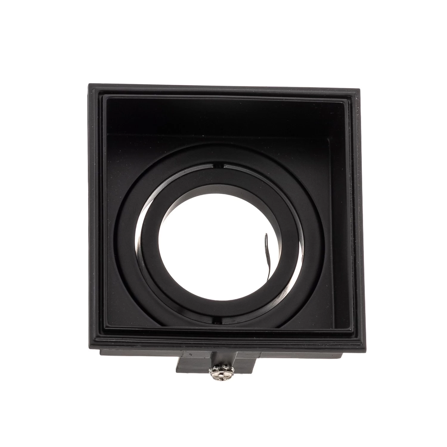Einbauspot Hyde 1-flammig Eckig Schwenkbar Schwarz – Bild 2