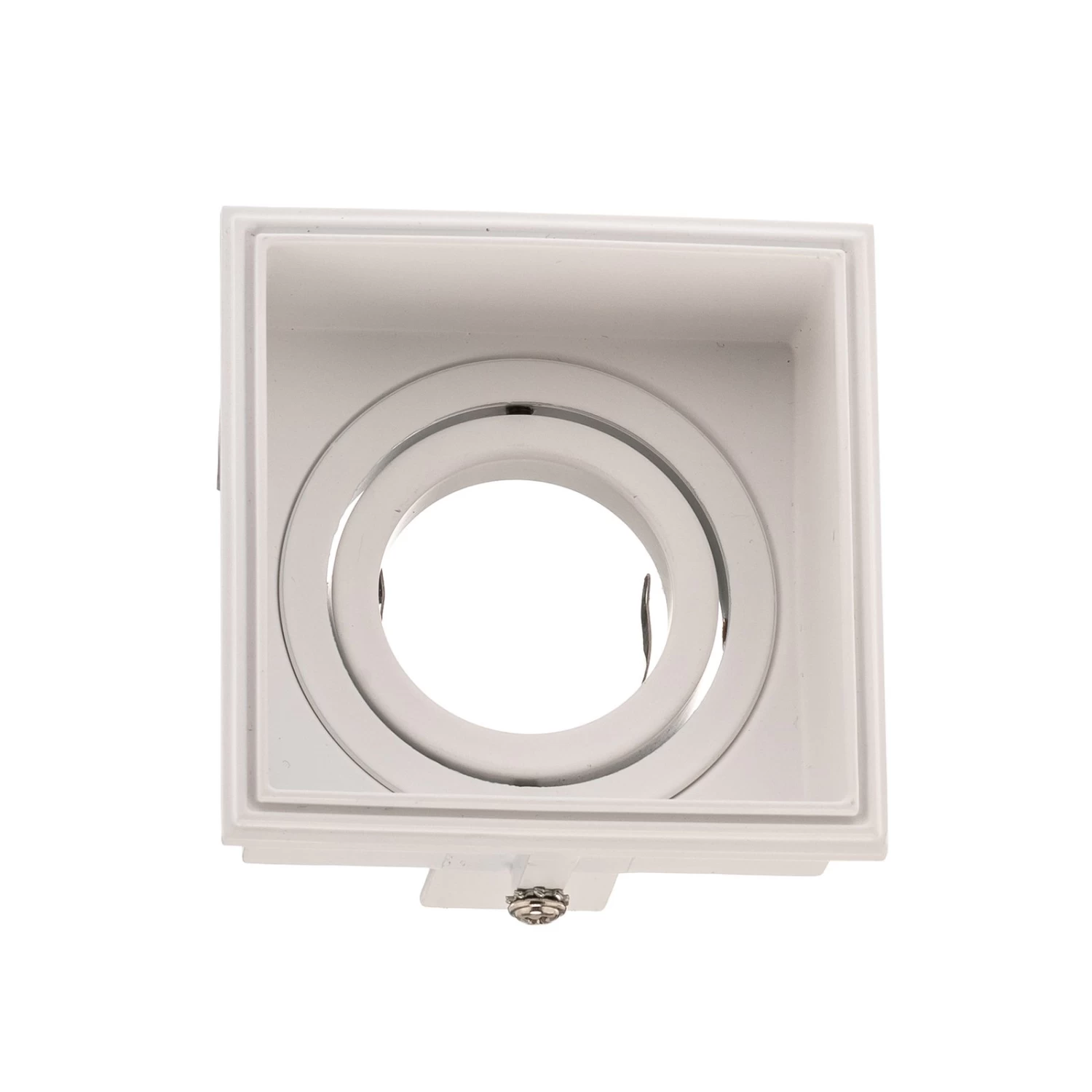 Einbauspot Hyde 1-flammig Eckig Schwenkbar Weiß – Bild 2