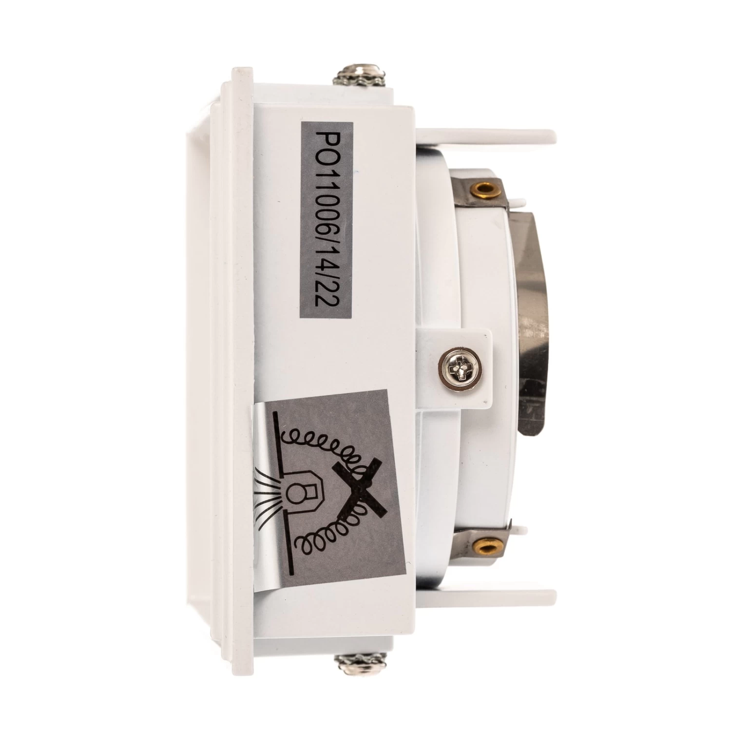 Einbauspot Hyde 1-flammig Eckig Schwenkbar Weiß – Bild 3