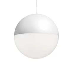 FLOS String Light Sphere Hängelampe Weiß 12m Touch