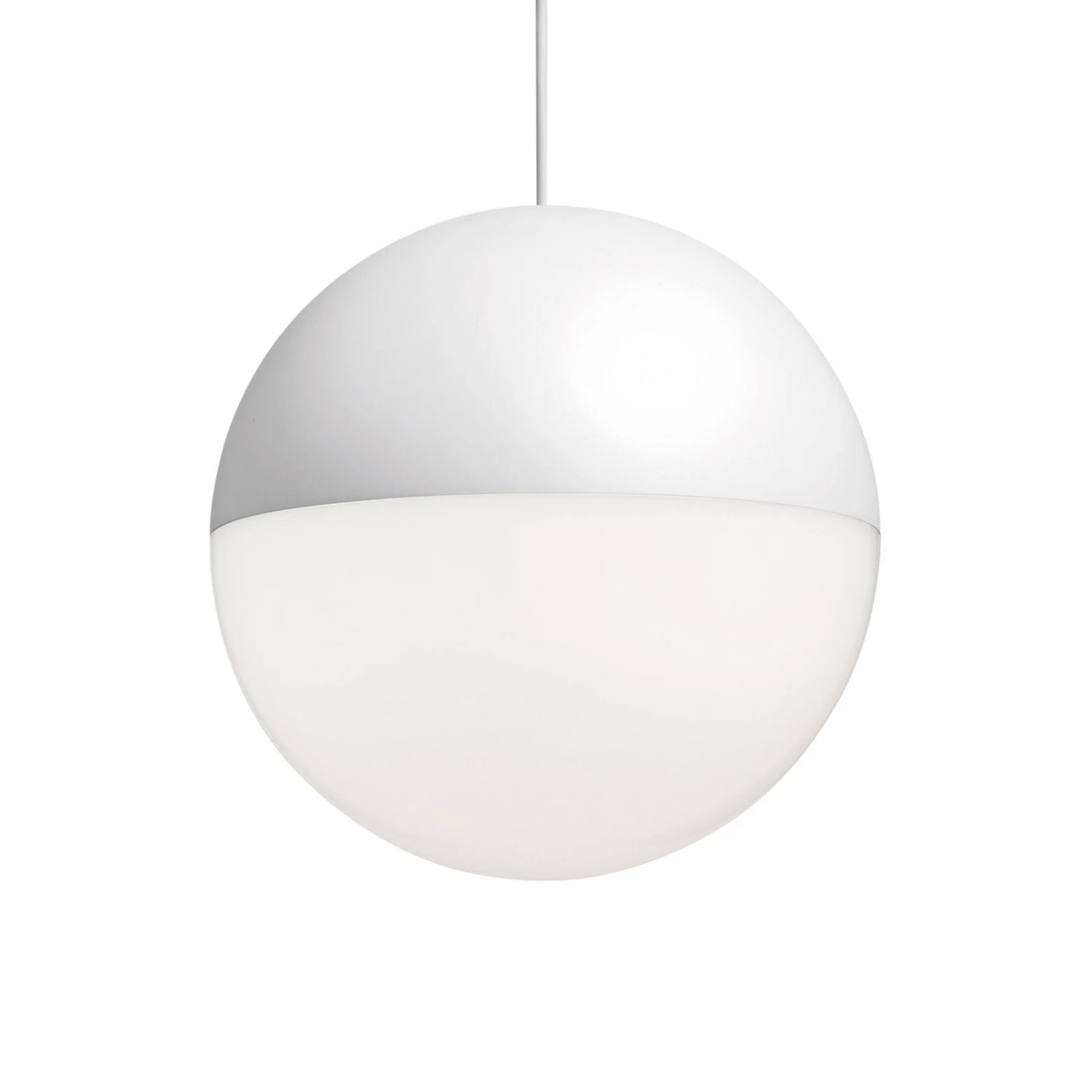 FLOS String Light Sphere Hängelampe Weiß 12m Touch