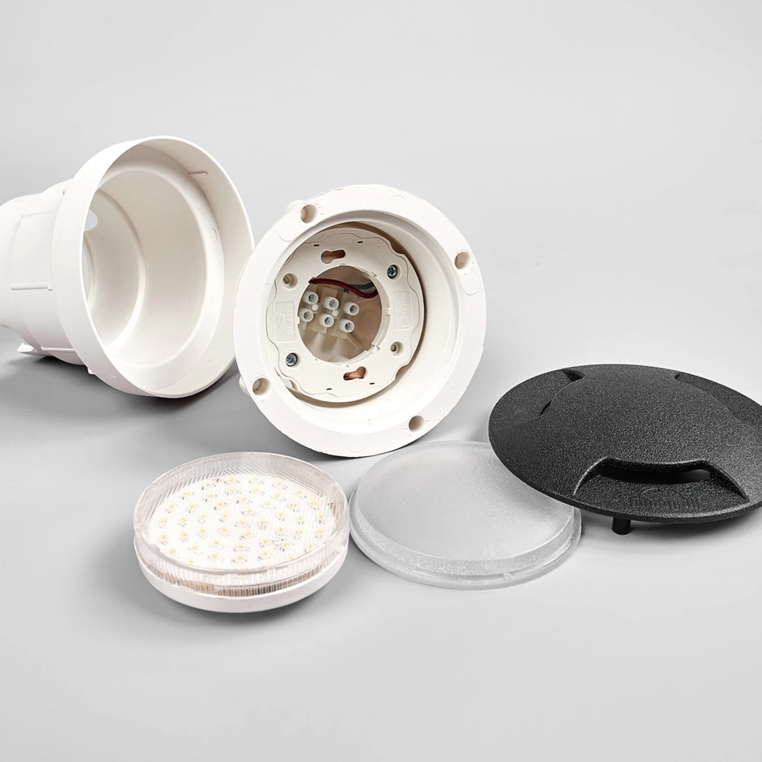 LED Boden-Einbauleuchte Ceci 120-3L Schwarz CCT – Bild 5