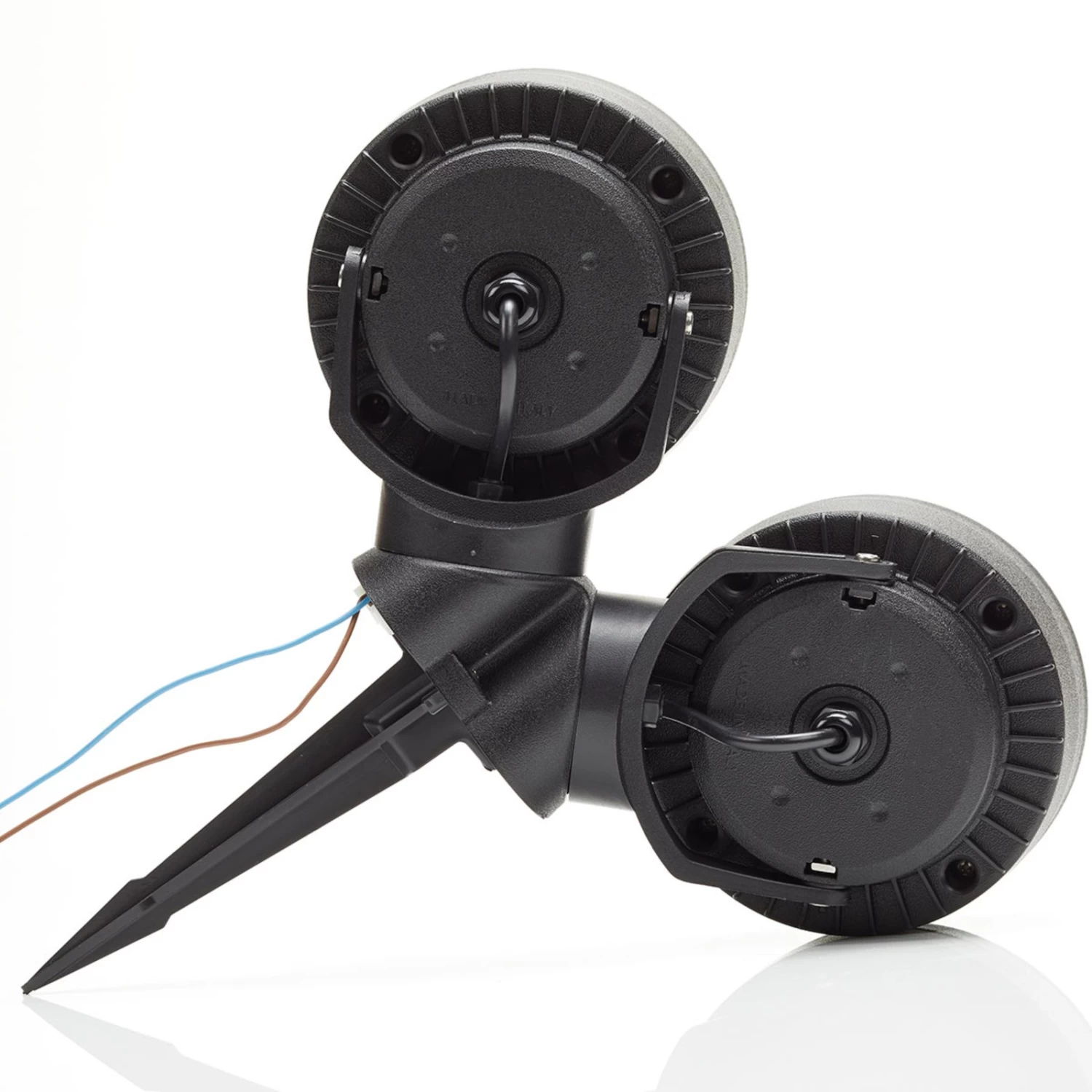 Spießspot Tommy-EL Rund Schwarz/frosted 2x10W CCT – Bild 3