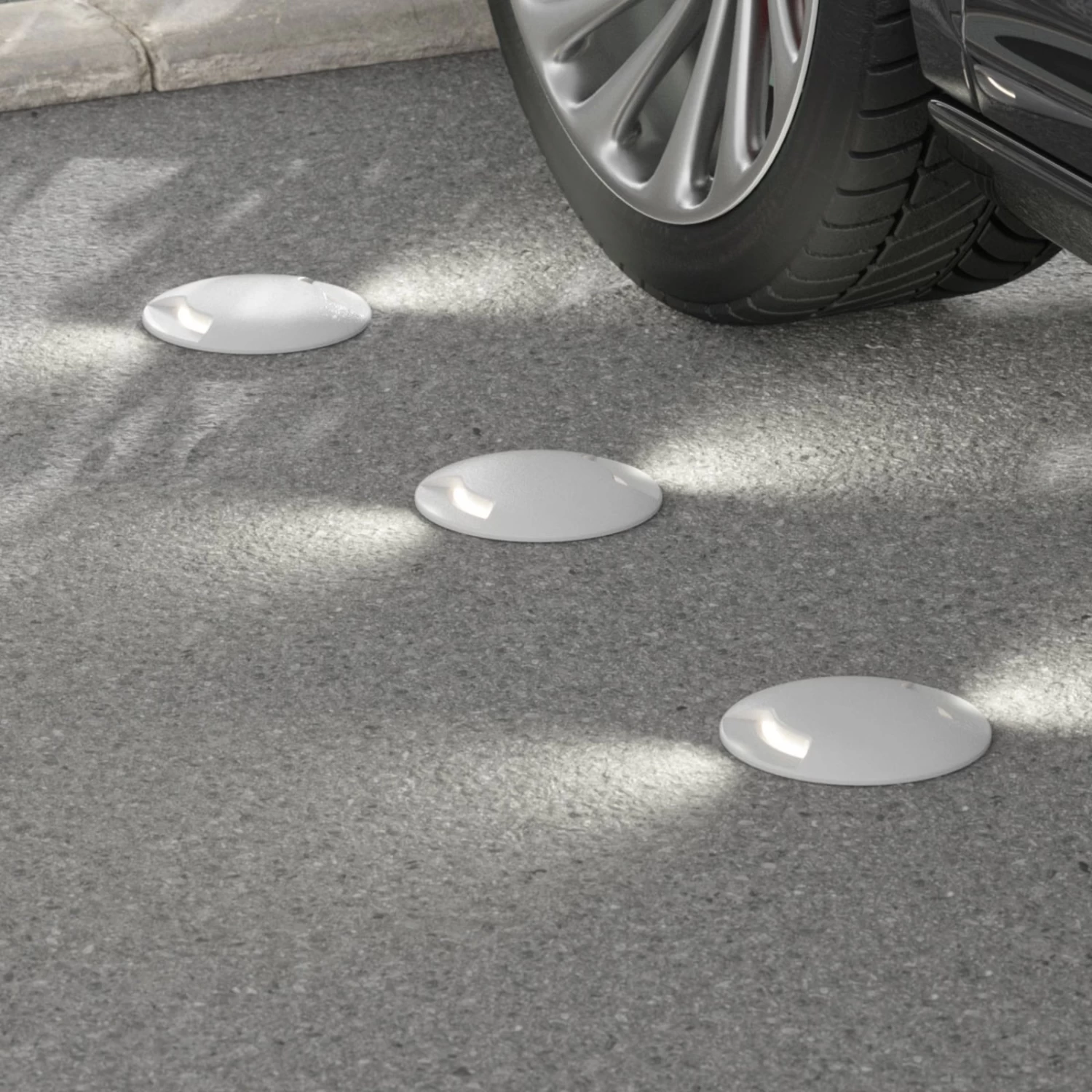 LED-Bodeneinbaustrahler Ceci 160-2L Grau CCT – Bild 2