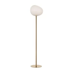 Foscarini Gregg Media Stehleuchte, 151 Cm, Gold