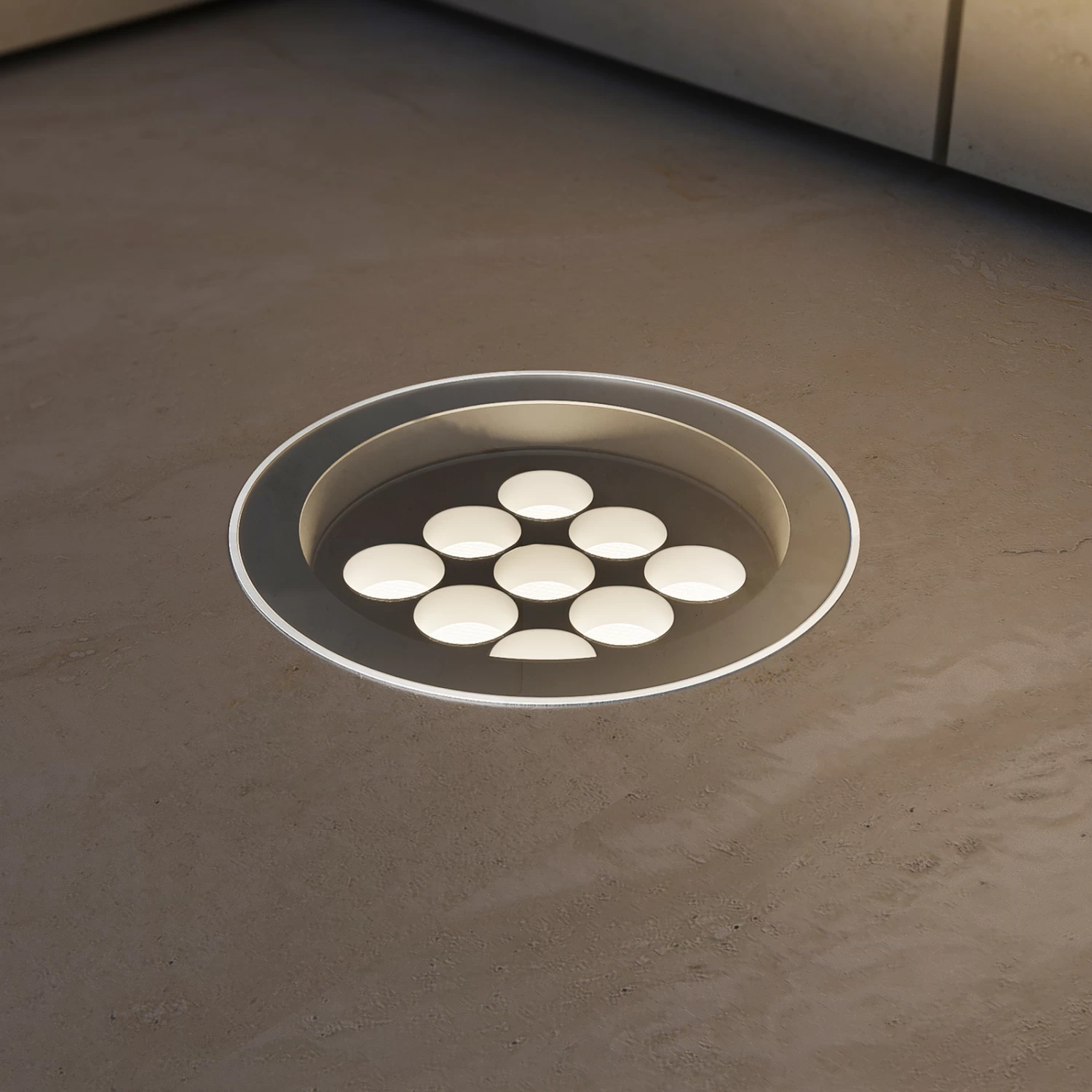 Arcchio Gerrie LED-Einbauleuchte Ø 15 Cm Klar