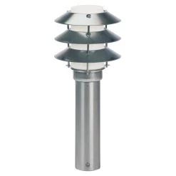 Sockelleuchte Tazio Aus Edelstahl