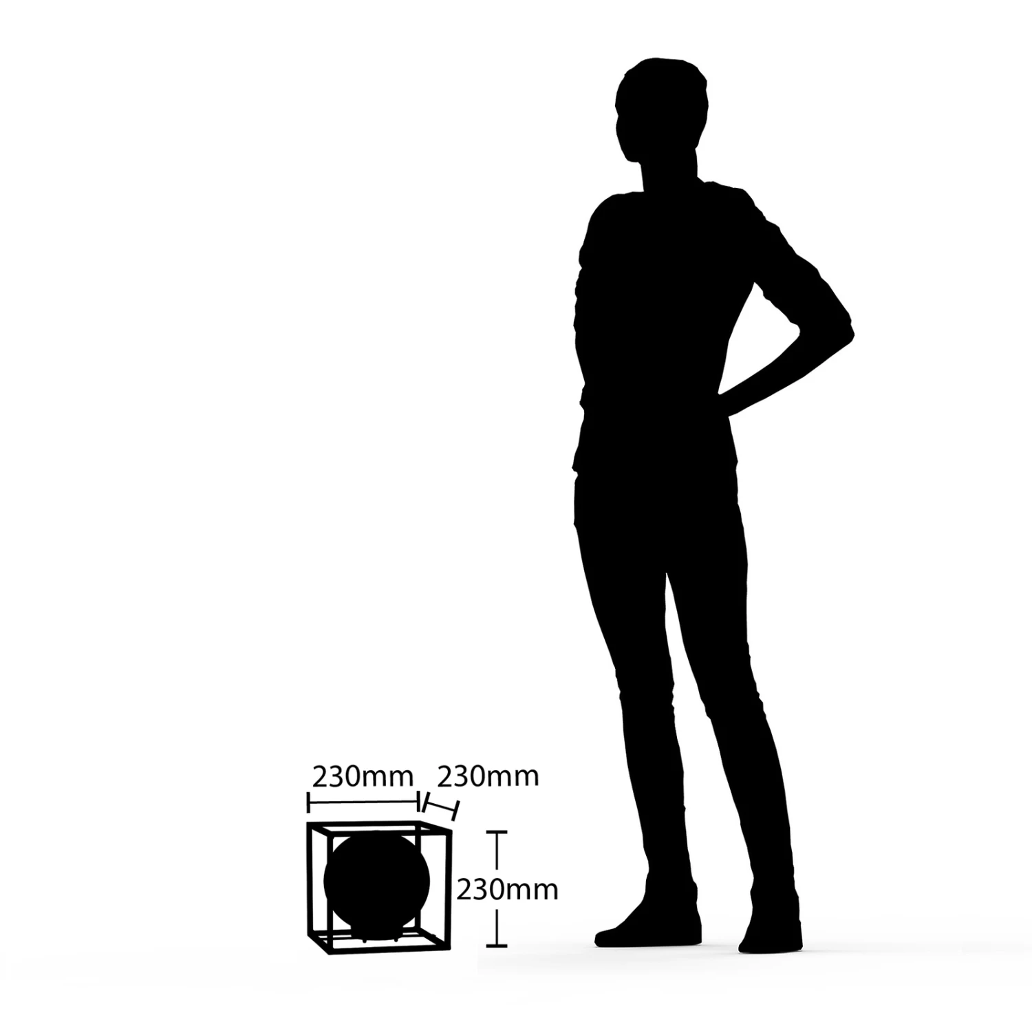 Lindby Purdie LED-Solarleuchte, Käfig, Kugel – Bild 7