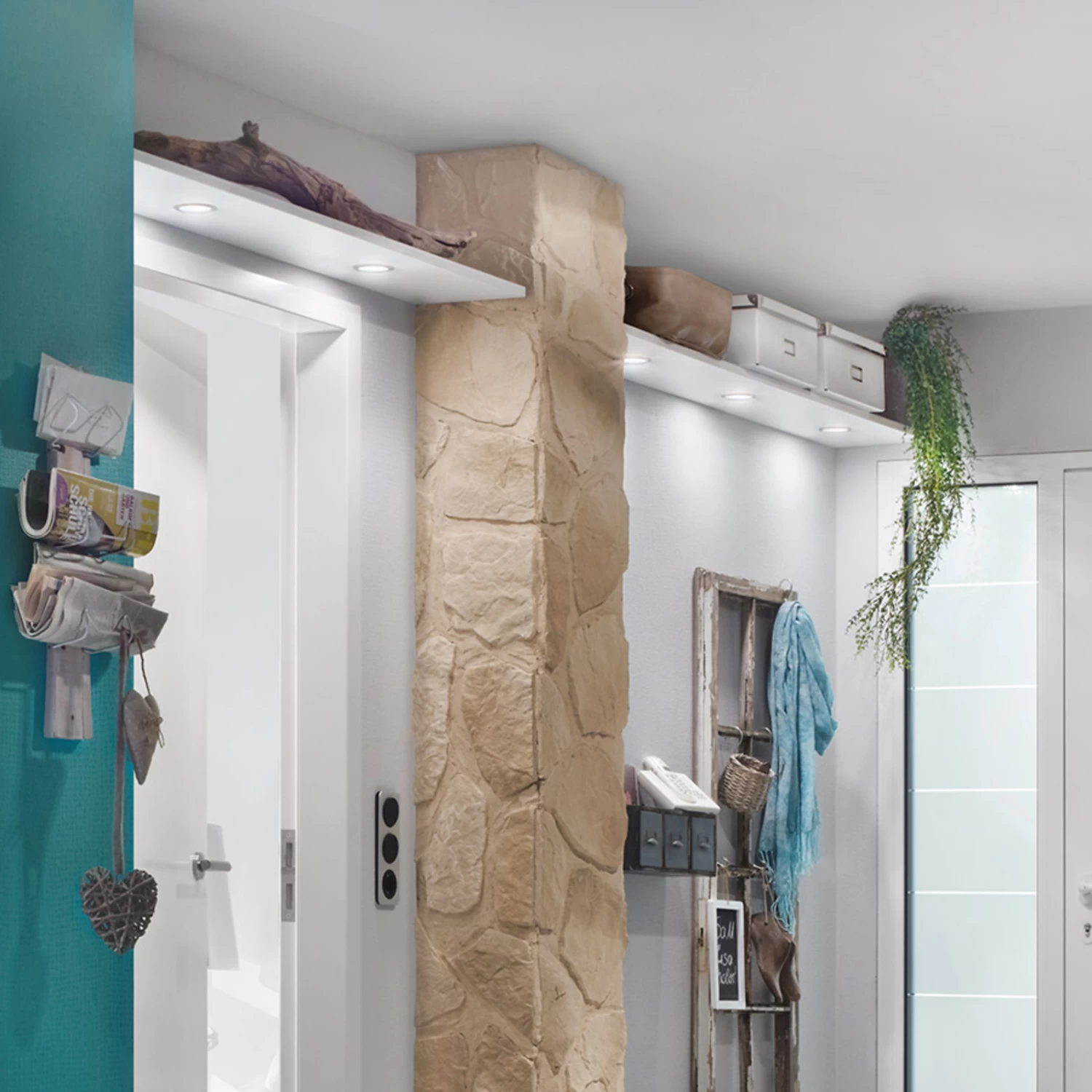 Hera Einbauleuchte FR 68-LED 5er-Setwarmweiß – Bild 2