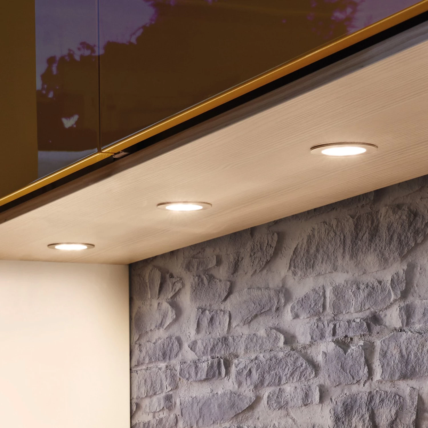 Hera LED-Möbeleinbauleuchte Dynamic FR 55 CCT 3er-Set