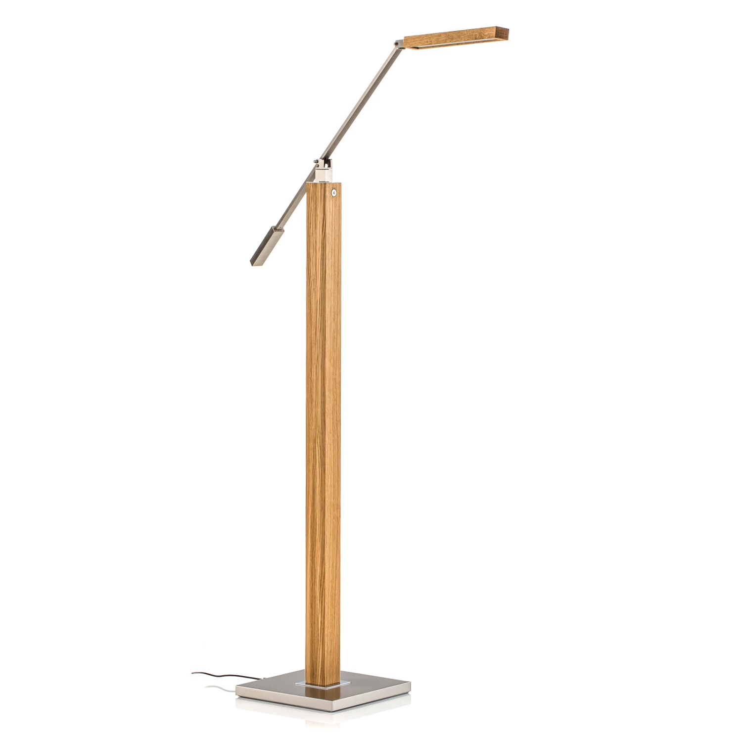 HerzBlut Otto O LED-Steh-Leseleuchte Eiche Geölt – Bild 4