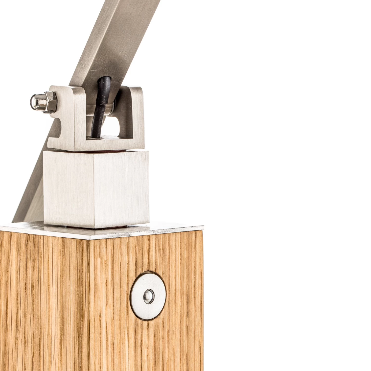 HerzBlut Otto O LED-Steh-Leseleuchte Eiche Geölt – Bild 5