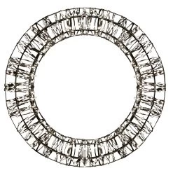 LED-Weihnachtskranz, Schwarz, 800 LEDs, Ø 50cm