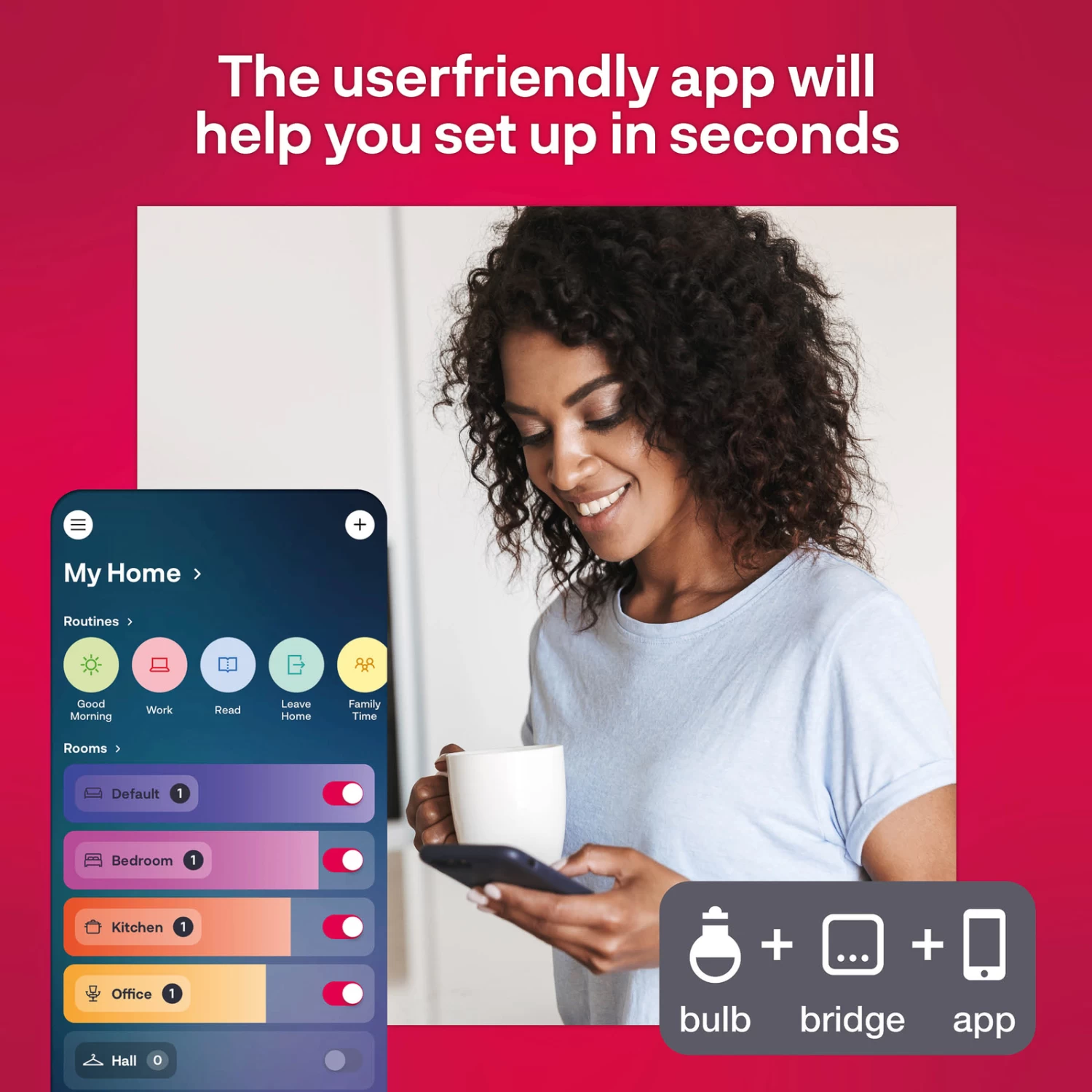 Innr LED-Lampe Smart Spot Comfort GU10 4,9W 4er – Bild 7