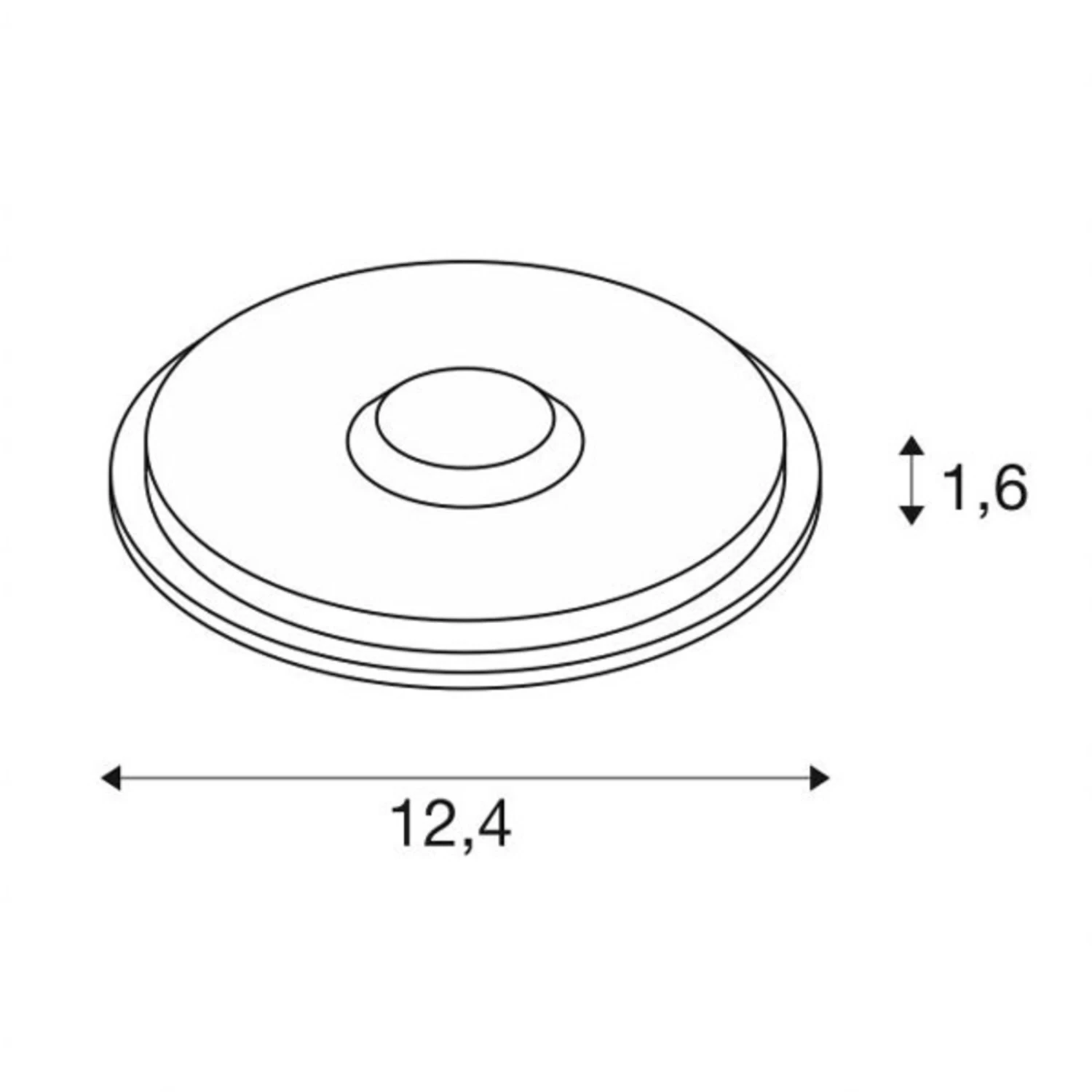 SLV Big Plot LED-Bodeneinbauleuchte Aluminium – Bild 3