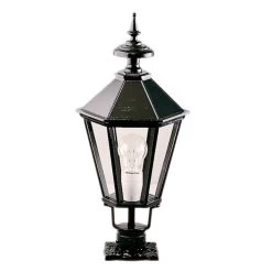 Sockelleuchte K7c, Schwarz