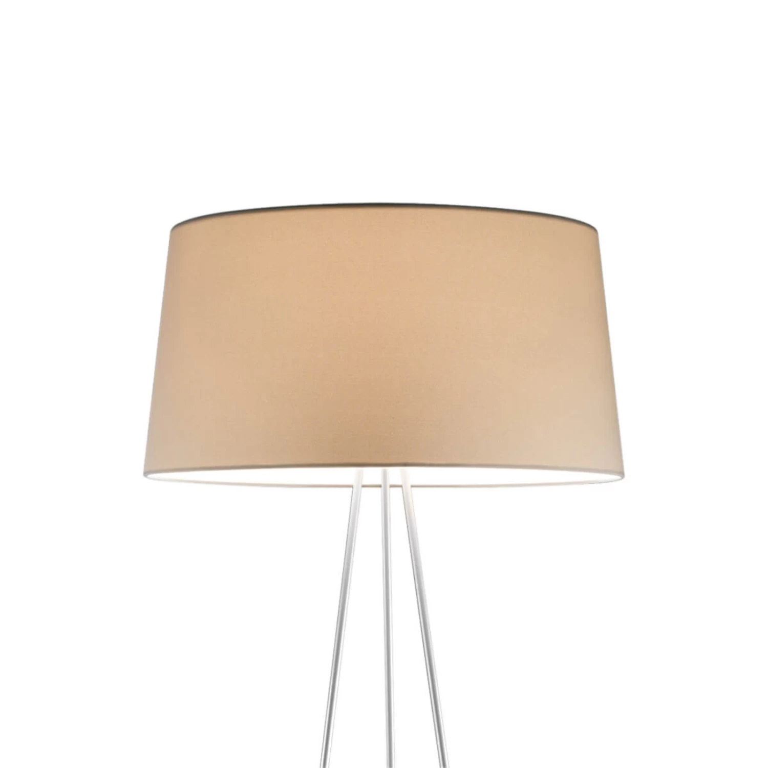 Kundalini Tripod Stehleuchte Mit Dimmer, Creme – Bild 4