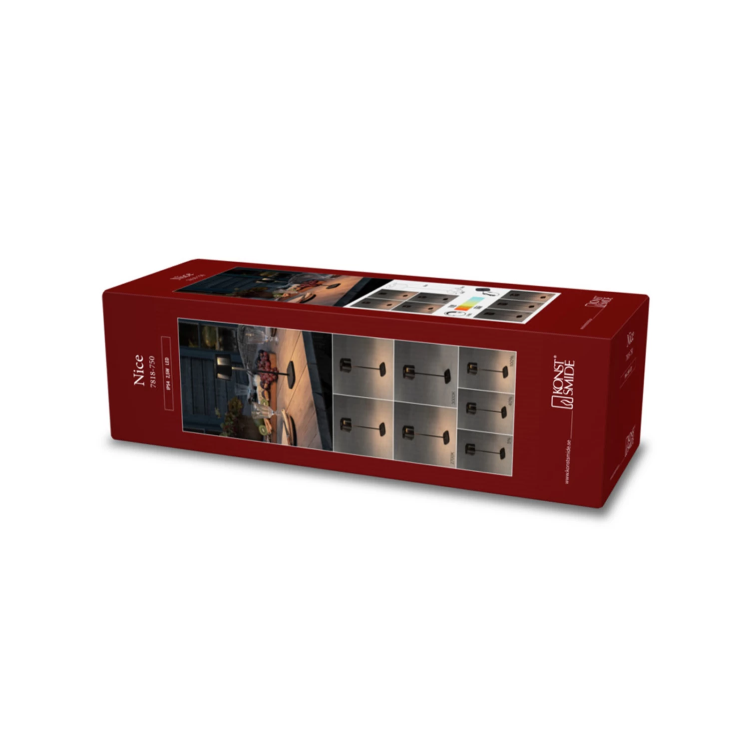 Konstsmide LED-Dekoleuchte Nice USB-Ladeanschluss, Schwarz – Bild 9