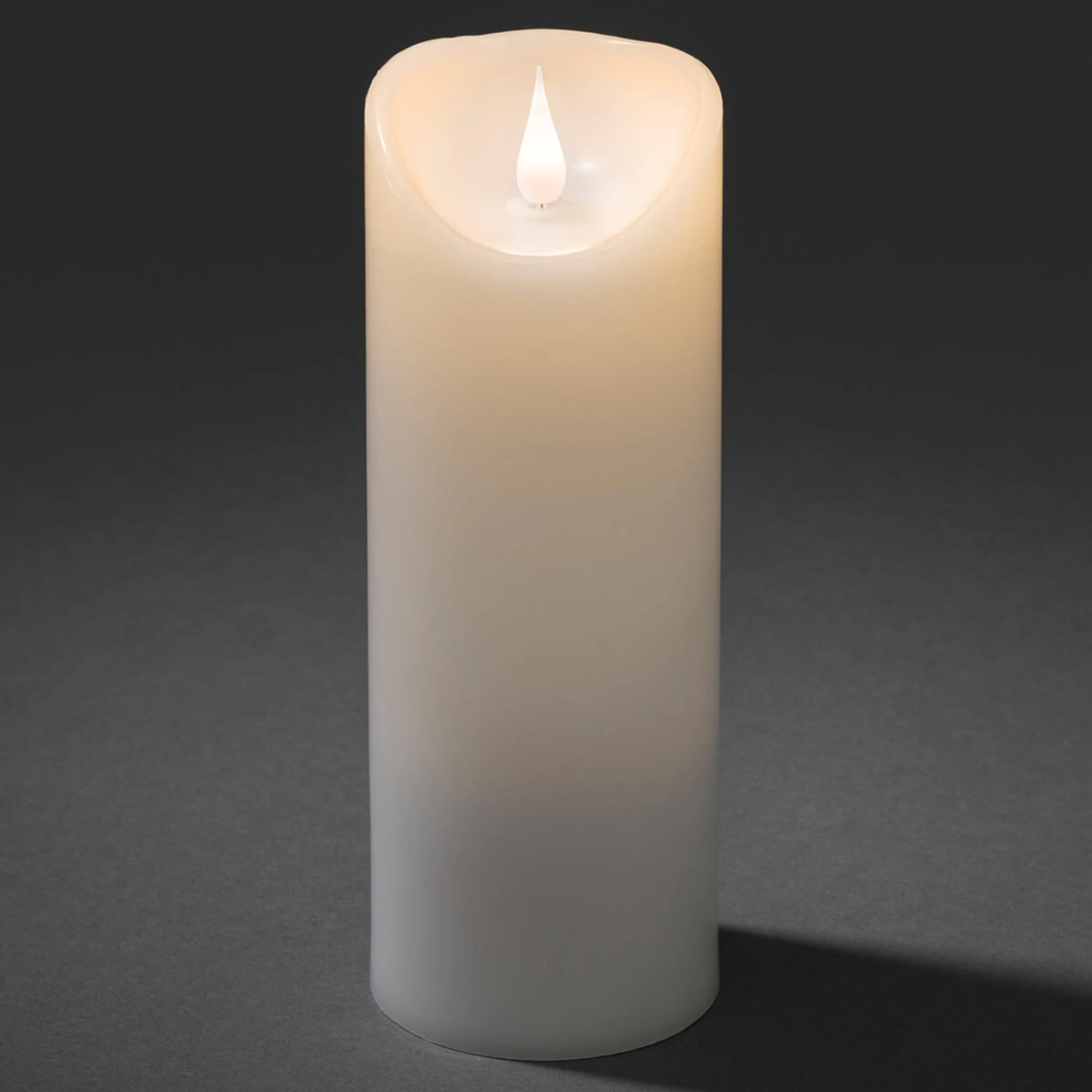 Mit 3D-Flamme Ausgestattet - LED-Kerze Echtwachs – Bild 2