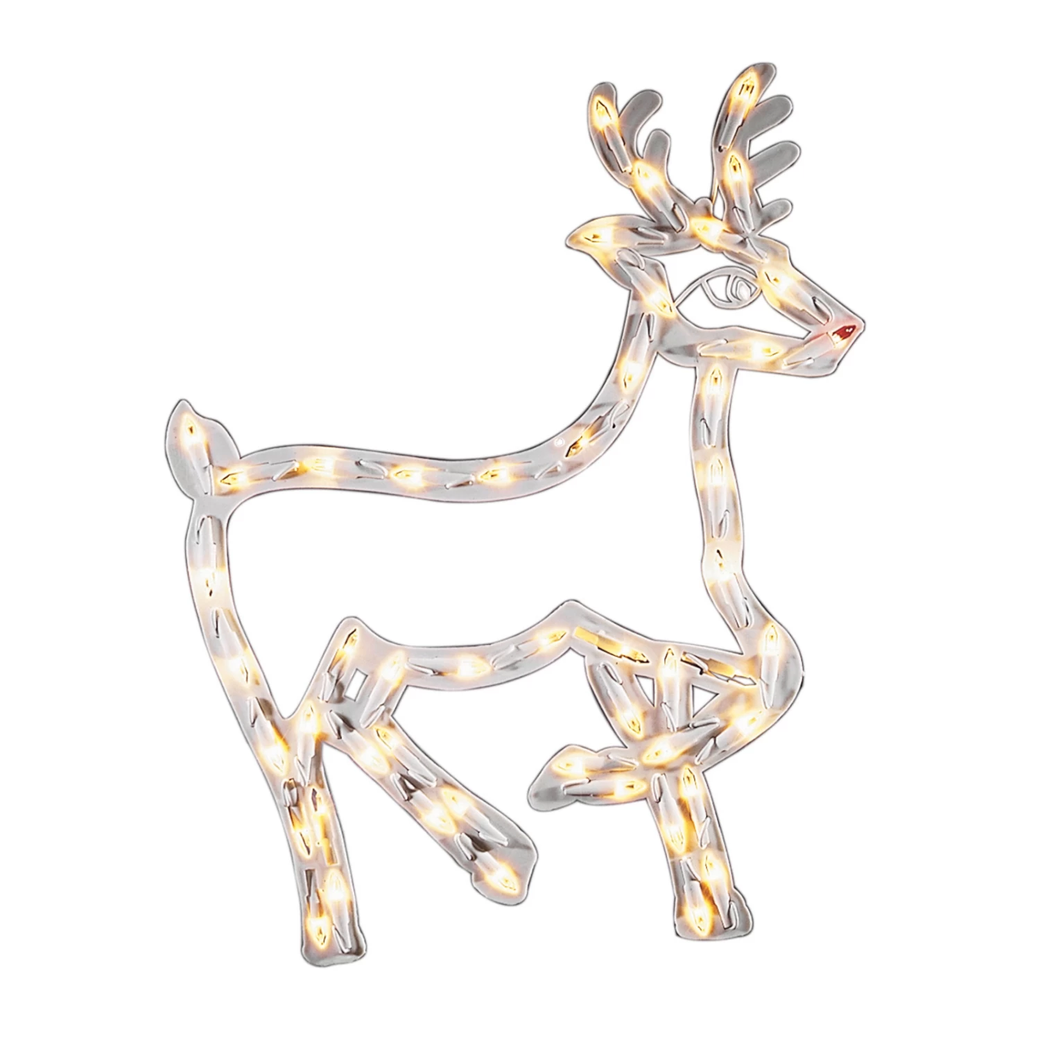 Rentier-Fenstersilhouette F. Innen M. LED 50fl – Bild 4